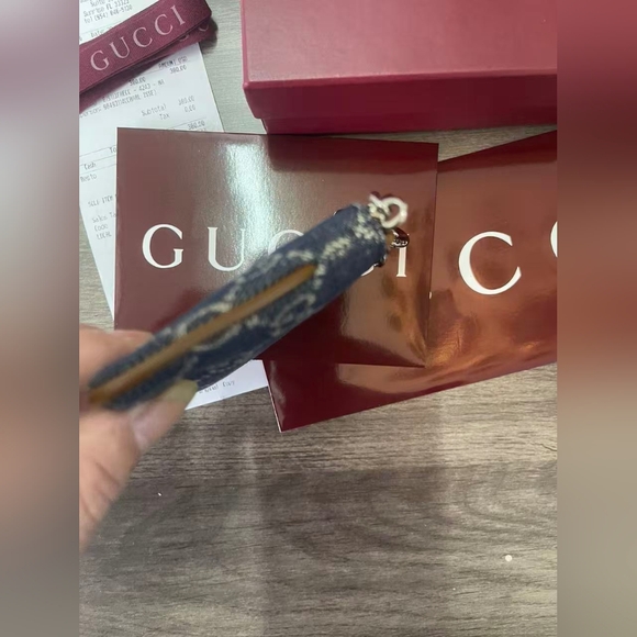 GUCCI OPHIDIA KEY CASE - Picture 7 of 9